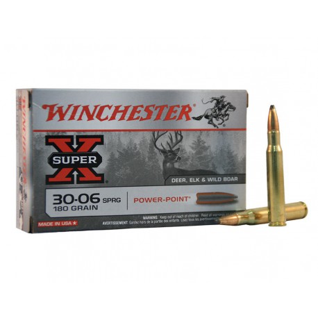 Balas Winchester Super X - 30.06 - 180